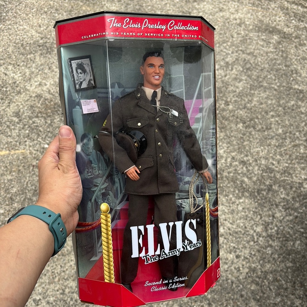 Elvis Presley Army Years Collectible Doll